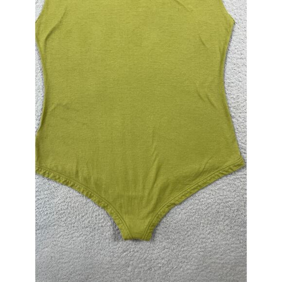 Intimately Free People Womens Size M Green Sleeveless Bodysuit - Picture 10 of 11